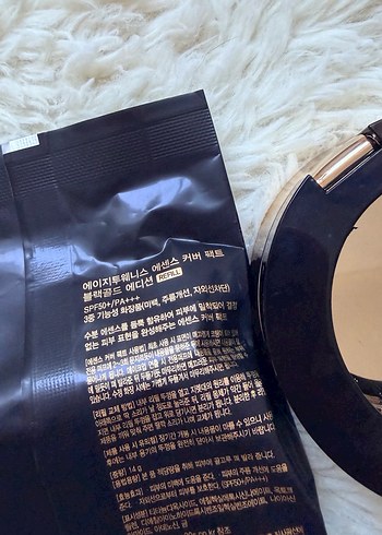 Age 20's Essence Cover Pact Black Gold Edition 21no - Görsel 4