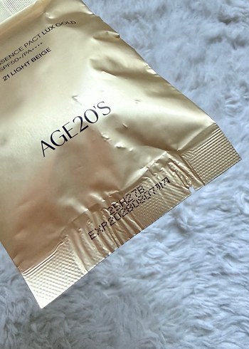 AGE20'S Ampoule Essence Pact Lux Gold Refill no21 - Görsel 3