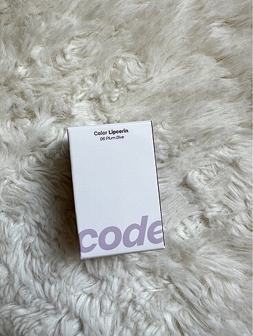 Code Glökolor Color Lipcerin 06 Plum Dive