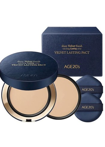 AGE20's Velvet Lasting Pact Fondöten 2li refill 23C