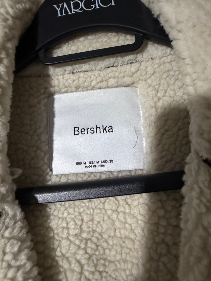 Kürklü Deri Sıfır Kollu Kadın Ceket - Görsel 4