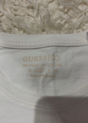 Payetli Baskılı Guess Tişört - Görsel 3