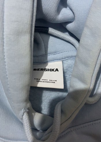 Bebek Mavisi Bershka Sweatshirt - Görsel 2