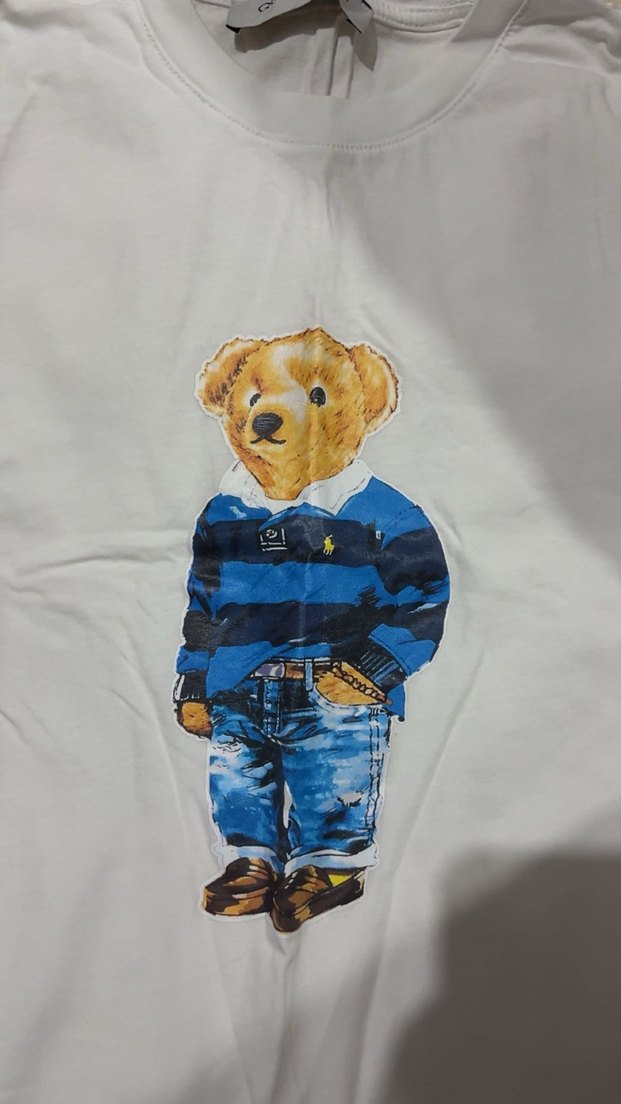 Baskılı Beyaz Tişört - Görsel 2