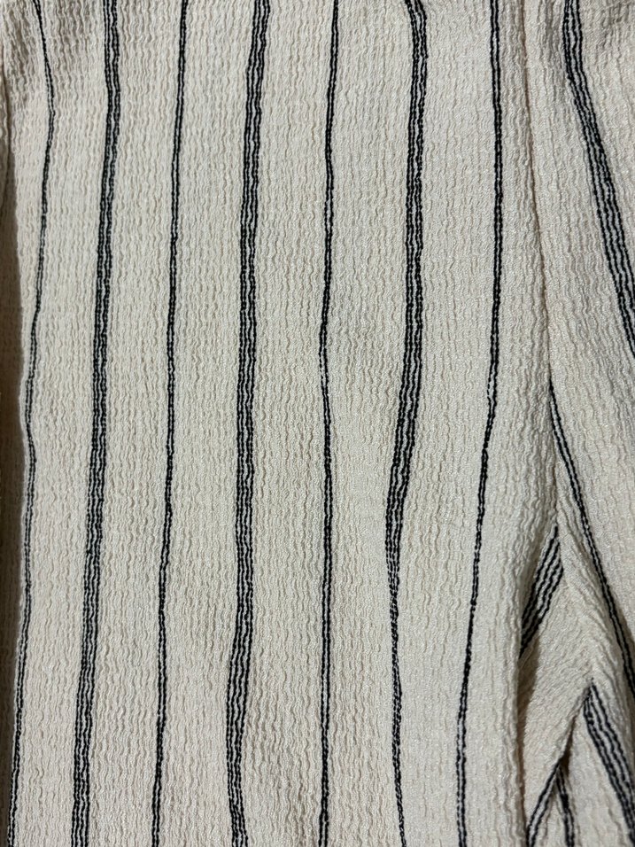 Çizgili Rahat Kesim Bershka Pantolon - Görsel 2