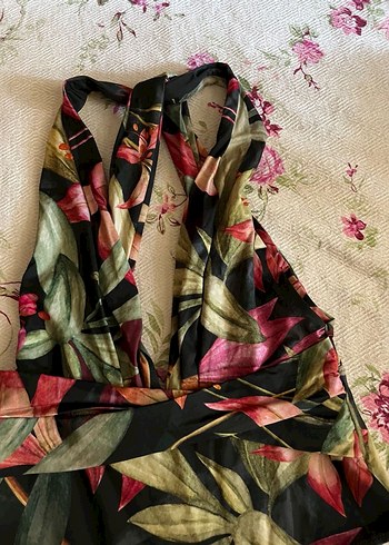 Bohem Çok Renkli Uzun Kesim Mayo - Görsel 3