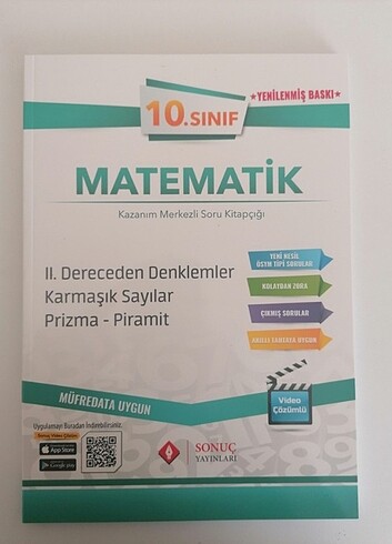 Sonuç Yayınları Matematik 10. Sınıf Set