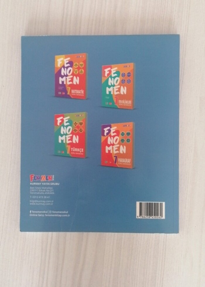 Fenomen Yayınları 7.sınıf Sosyal Bilgiler Soru Bankası - Görsel 2