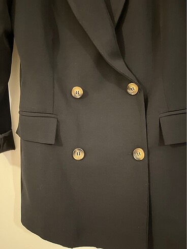Trendyol & Milla Siyah blazer ceket astarlı s beden