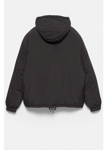 pull bear kısa şişme ceket - Görsel 9