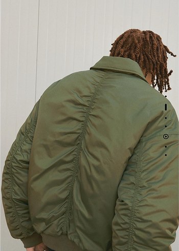 bershka teknik bomber ceket - Görsel 2