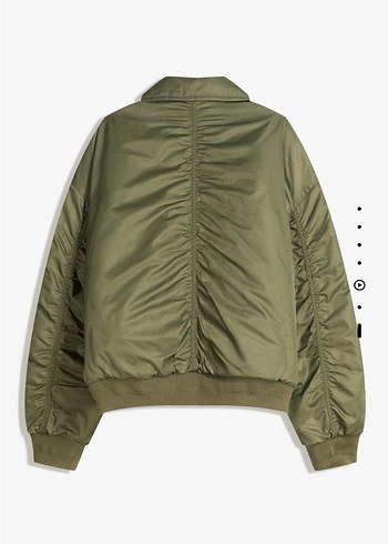 bershka teknik bomber ceket - Görsel 4
