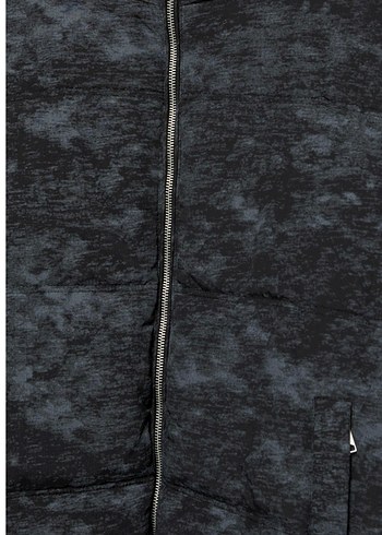 pull bear batık desenli şişme ceket - Görsel 8