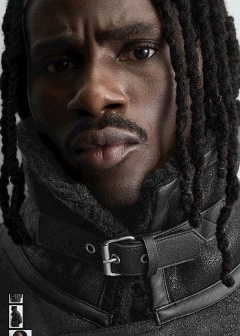 zara kontrast suni deri ceket - Görsel 7