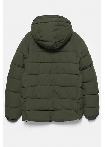 kapüşonlu şişme stwd mont - Görsel 7