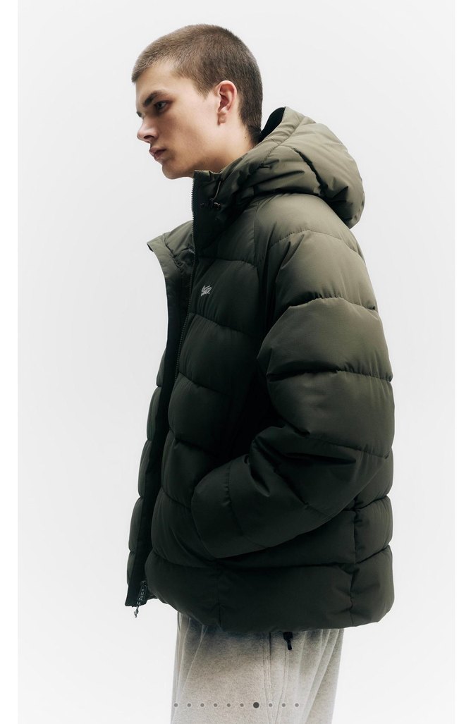 kapüşonlu şişme stwd mont - Görsel 4