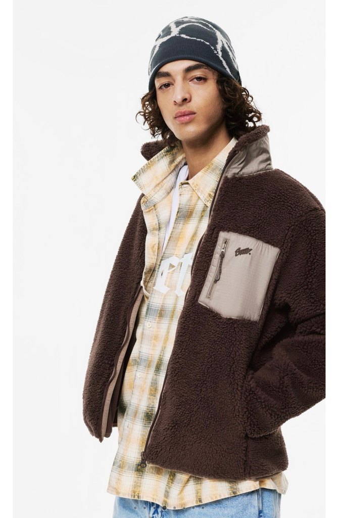 pull bear suni yünlü kombin ceket — görsel 7/7