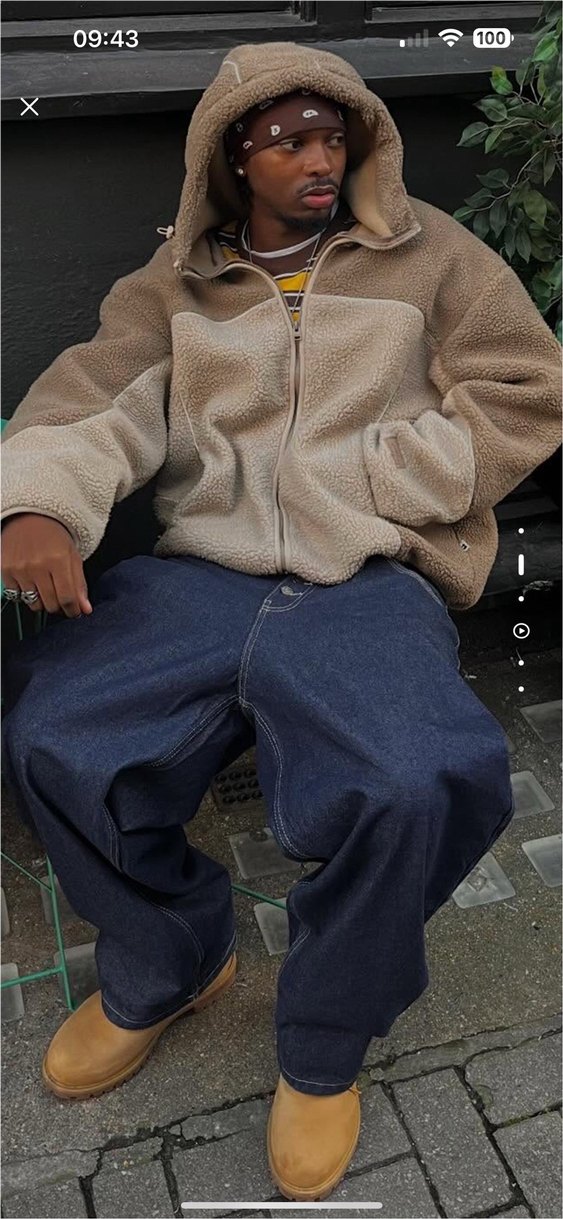 bershka suni yünlü ceket  - Görsel 5