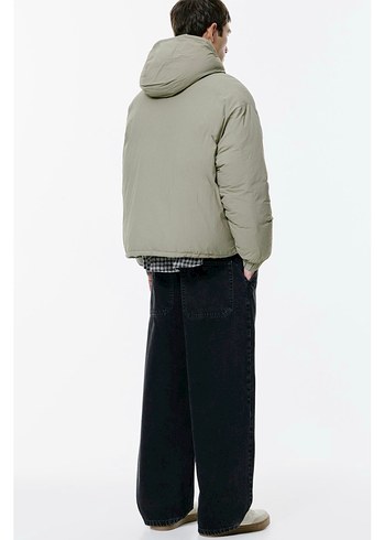 pull bear kısa şişme ceket - Görsel 6