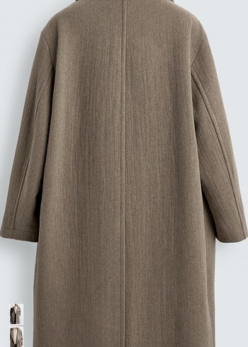zara %55yün %45 polyester kaban - Görsel 5
