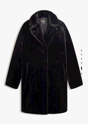 Bershka Suni Gorunumlu Mont