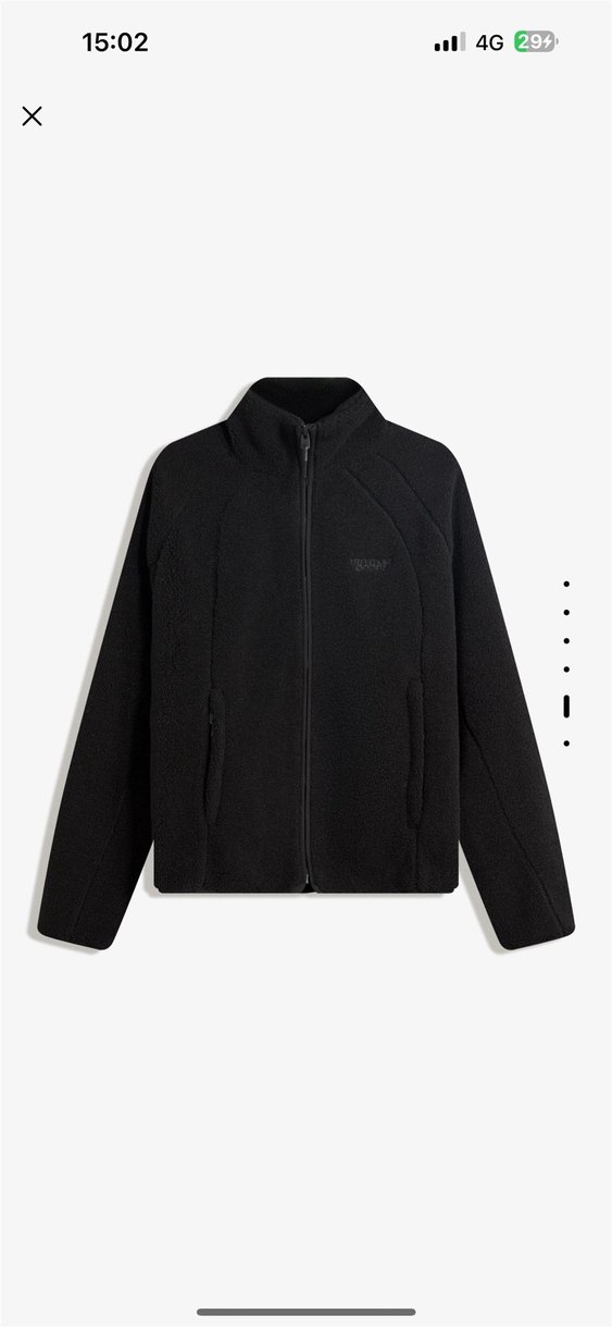 bershka suni yünlü ceket - Görsel 5