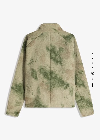 bershka suni yünlü ceket - Görsel 4