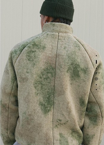 bershka suni yünlü ceket - Görsel 2