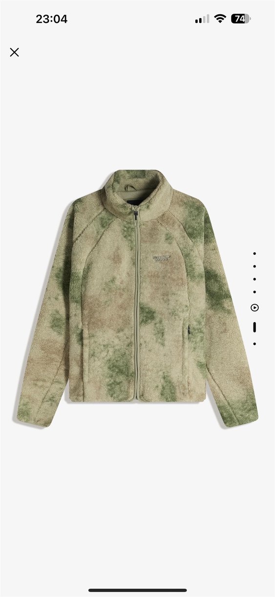 bershka suni yünlü ceket - Görsel 5