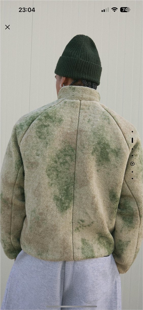 bershka suni yünlü ceket - Görsel 2