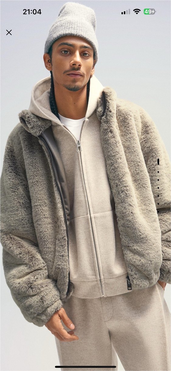 bershka suni ceket - Görsel 5