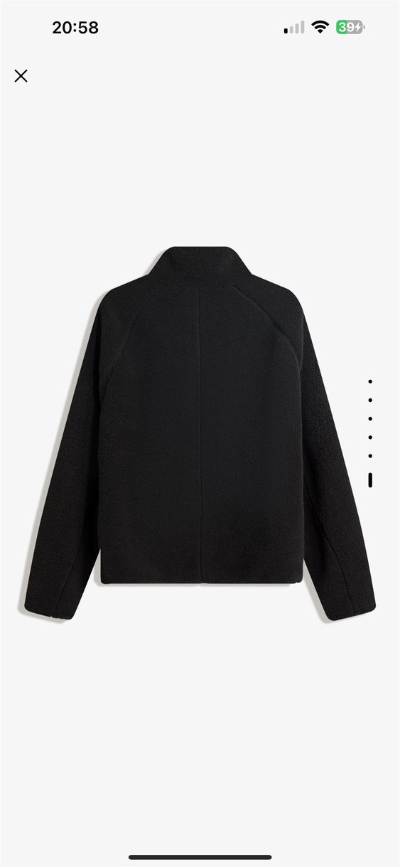 bershka suni yünlü ceket - Görsel 3