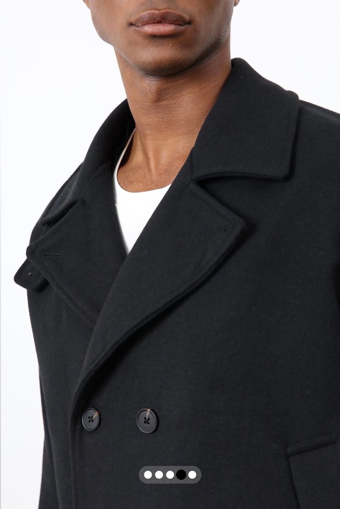 antioch kruvaze kaban - Görsel 3