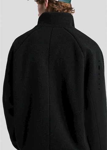 bershka suni yünlü ceket - Görsel 3