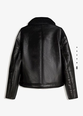 bershka suni deri ceket - Görsel 3