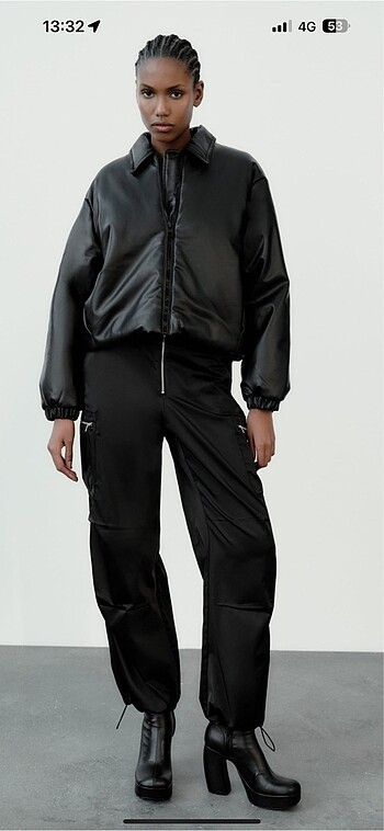 zara deri bomber ceket