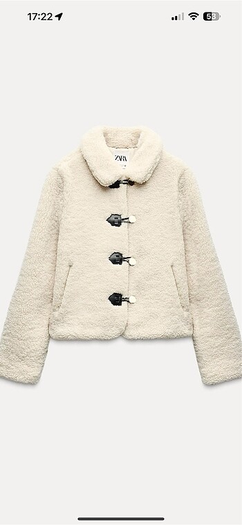 zara suni yünlü ceket