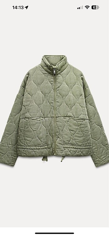 zara zw collection kapitone ceket