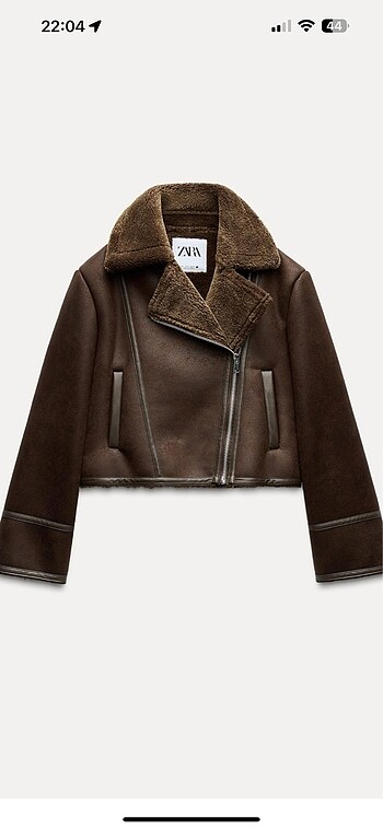 zara astar detaylı kısa ceket