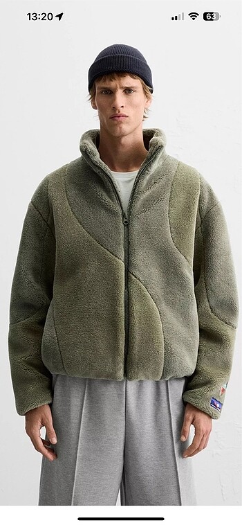 zara suni yünlü ceket oversize