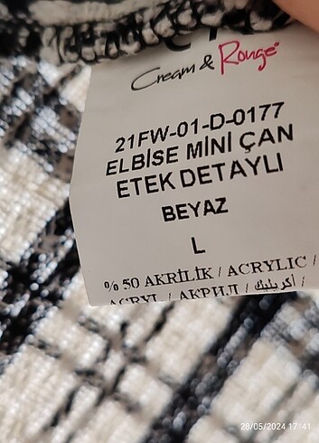 l Beden Kadın günlük elbise