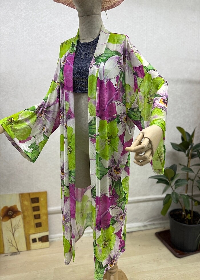 Çiçekli pareo - Görsel 5