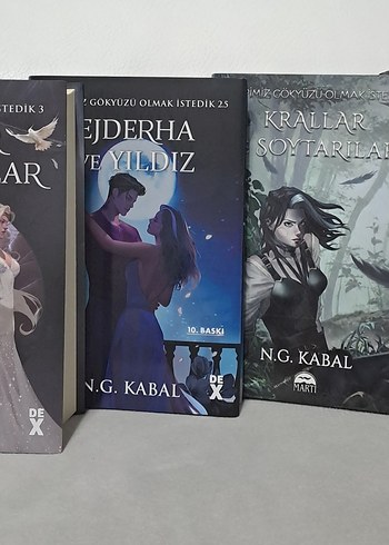 N.G. Kabal Kitap Seti - Fantastik Romanlar