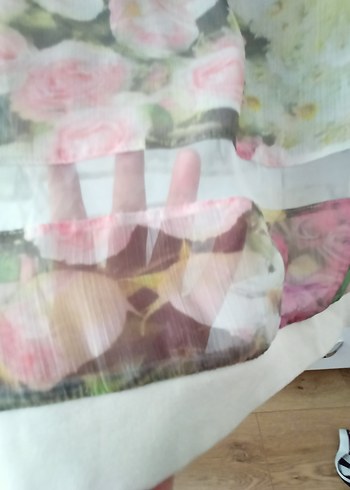 Koton Tül Desenli Bluz - Görsel 4