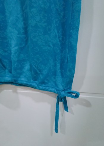 Mavi Salaş Askılı Bluz - Görsel 2