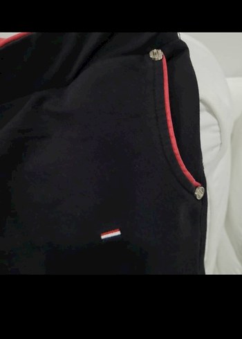 Fermuarlı Siyah  Eşofman Altı - Görsel 3