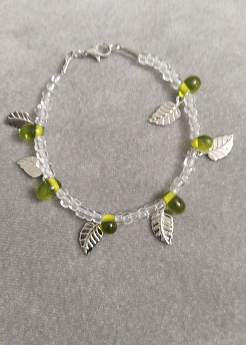 Yeşil Boncuklu Bohem Bileklik - Görsel 2