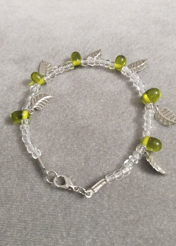 Yeşil Boncuklu Bohem Bileklik - Görsel 3