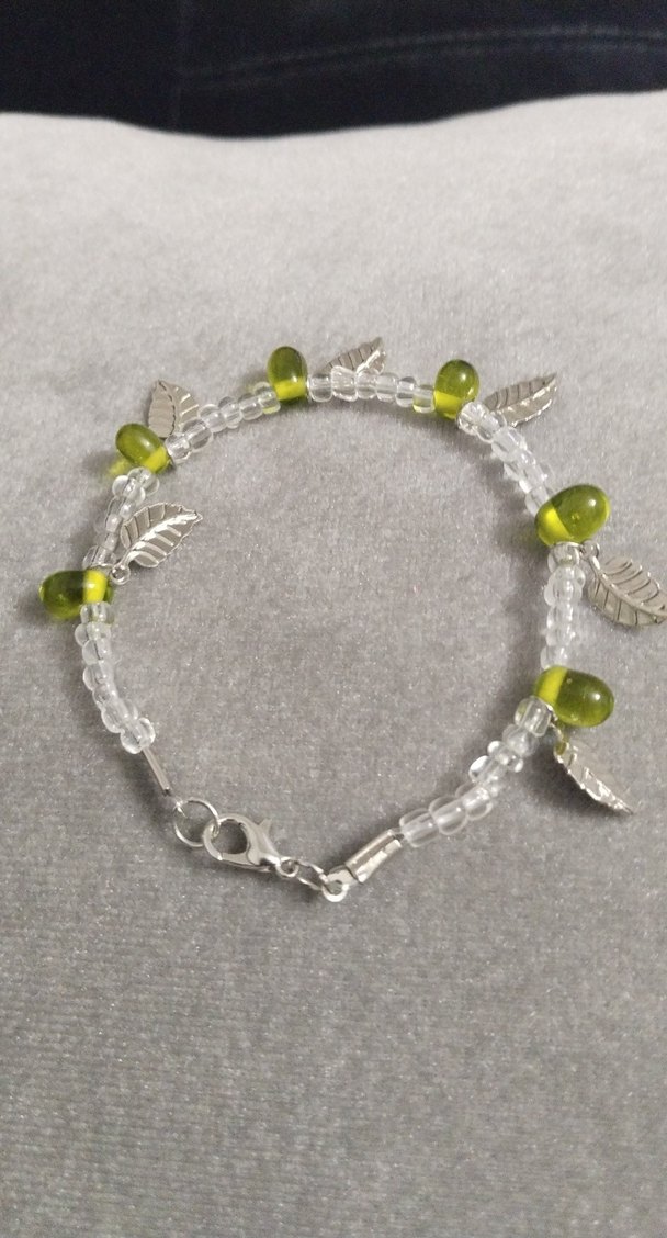 Yeşil Boncuklu Bohem Bileklik - Görsel 3