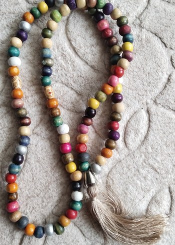 99 lu Çok Renkli kolye - Görsel 5